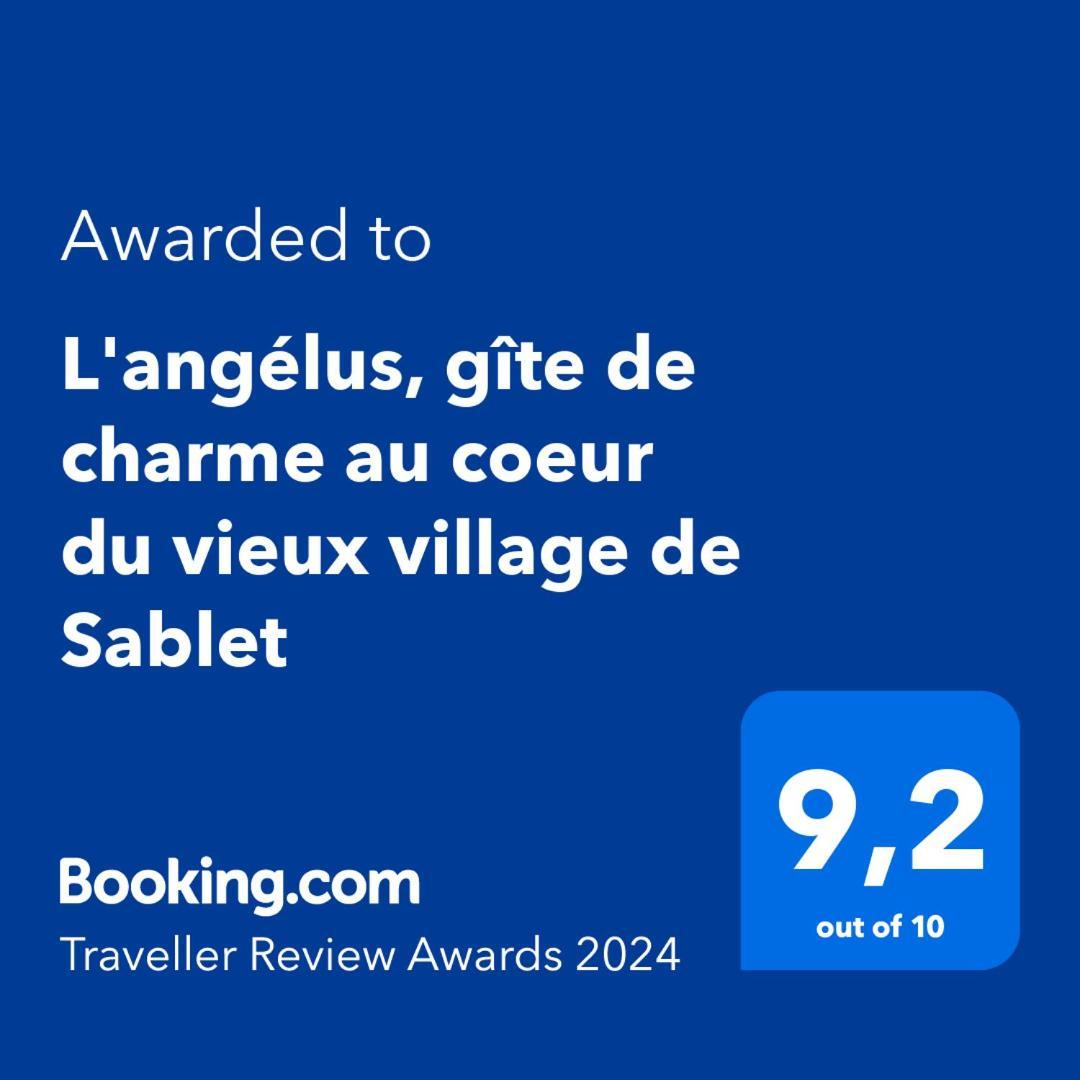 L'Angelus, Gite De Charme Au Coeur Du Vieux Village De Sablet מראה חיצוני תמונה